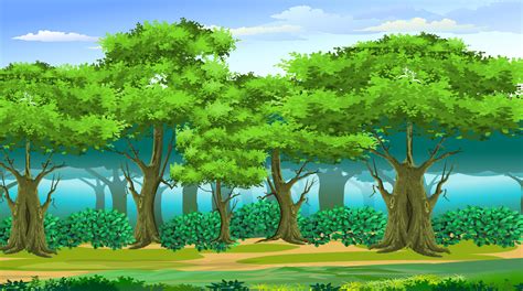 forestry cartoon|free cartoon forest images.